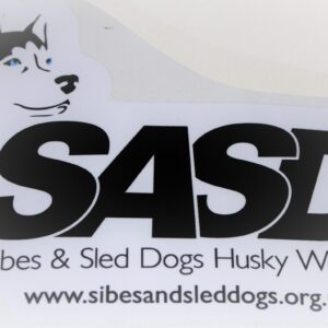 SASD B&W Sticker (Large)