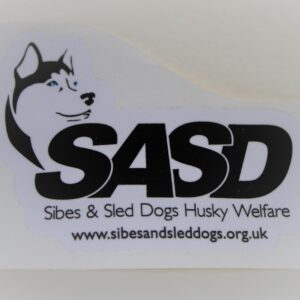 SASD B&W Sticker (Small)